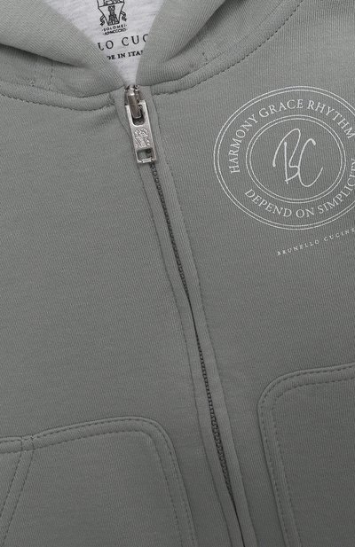 Хлопковый жилет BRUNELLO CUCINELLI, арт. BD874E136A, фото 3