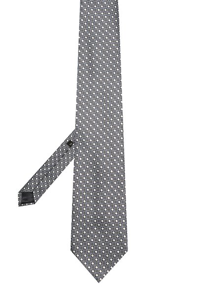 Шелковый галстук с узором ZEGNA, арт. Z9E561XW, фото 2
