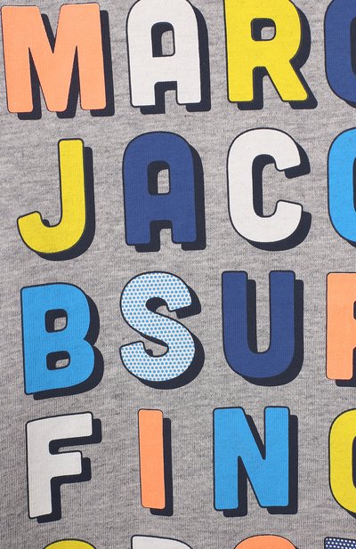 Хлопковая футболка MARC JACOBS (THE), арт. W05256/6M-18M, фото 3
