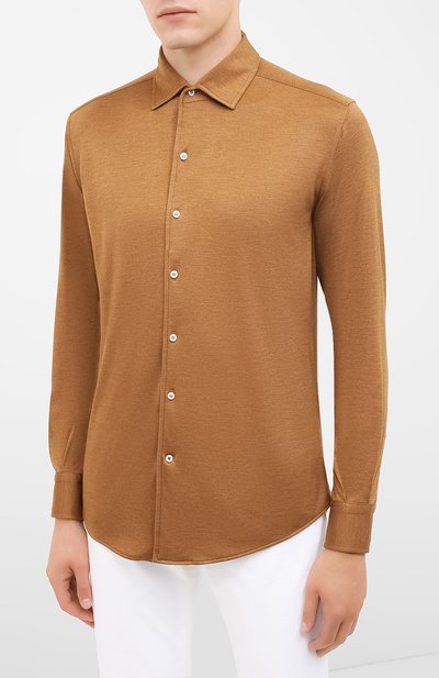 Рубашка из кашемира и шелка LORO PIANA, арт. FAL3195, фото 3