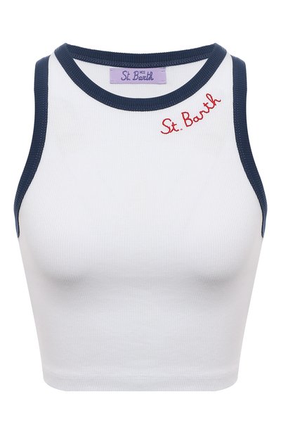 Хлопковый топ MC2 SAINT BARTH, арт. STBW/BLUE/07295D, фото 1