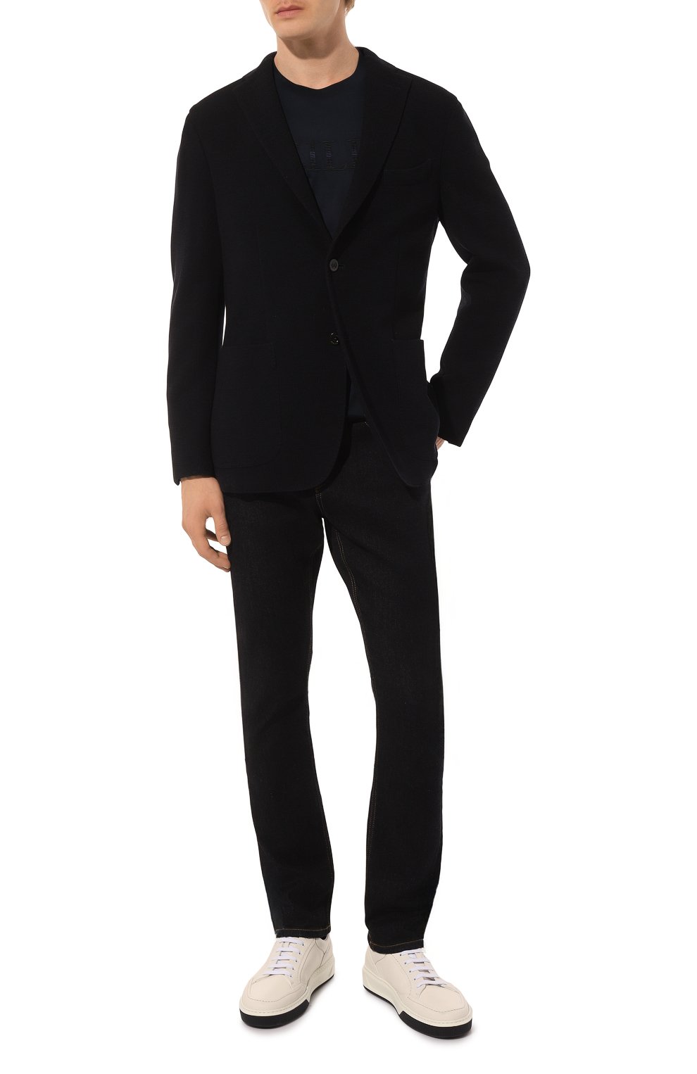 Пиджак из шерсти и хлопка BOGLIOLI, арт. N1302E/FA0015, фото 2