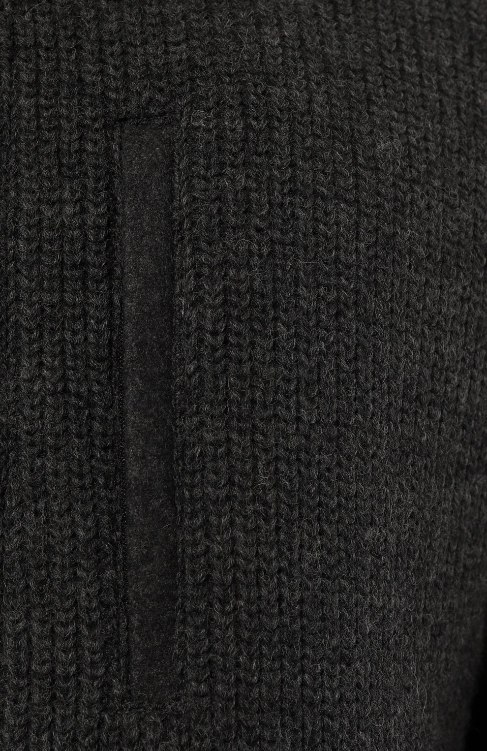 Шерстяной бомбер HEVO темно-серого цвета по цене 94600 руб., арт. CASTR0 KT 190/G754, фото 5 Шерстяной бомбер HEVO, арт. CASTR0 KT 190/G754, фото 5