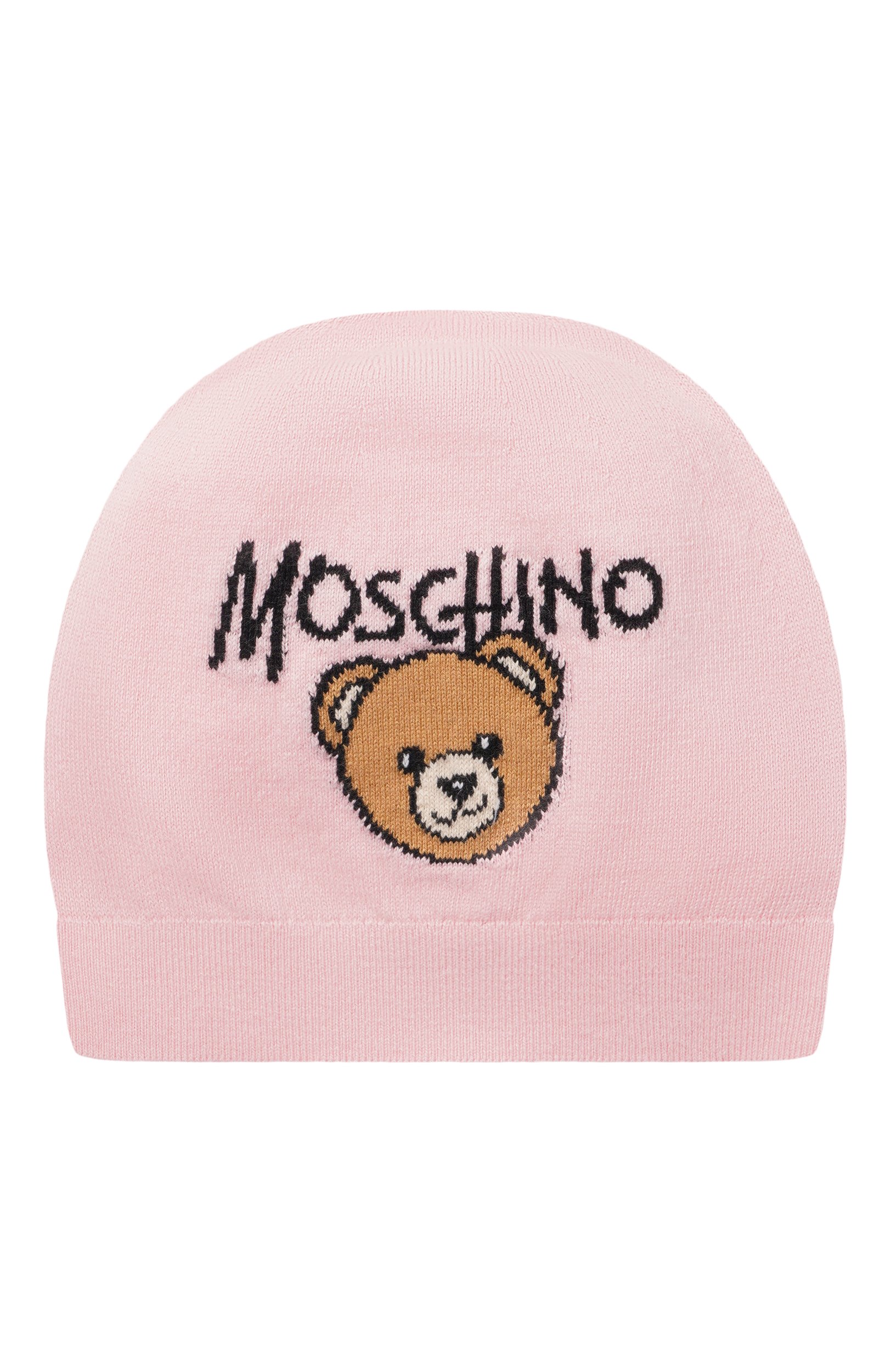Шапка из хлопка и шерсти MOSCHINO, арт. HMX020/LHE43, фото 1