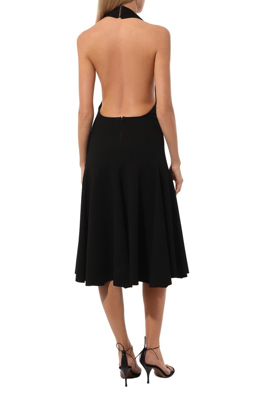 Платье из вискозы Jacquemus 24H243DR183/1667 Чёрный  24H243DR183/1667 Фото 4