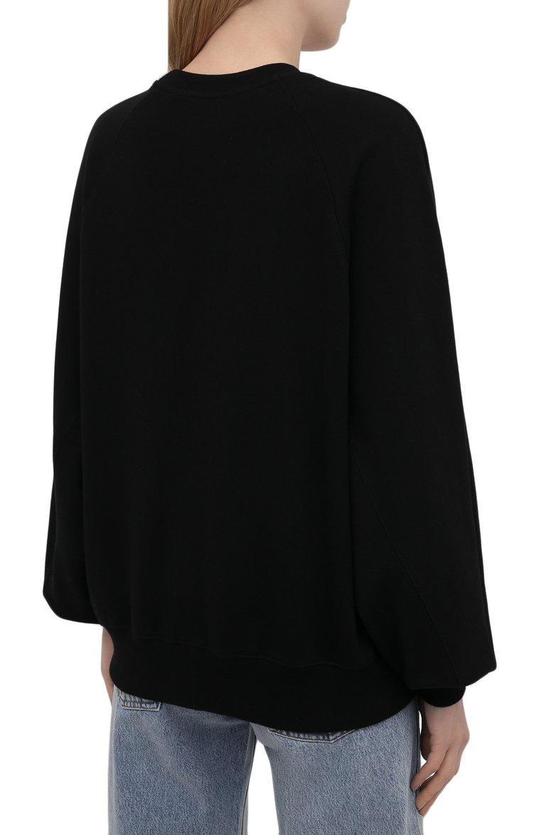 Хлопковый свитшот LOW CLASSIC, арт. L0W21SS_ST03BK, фото 4