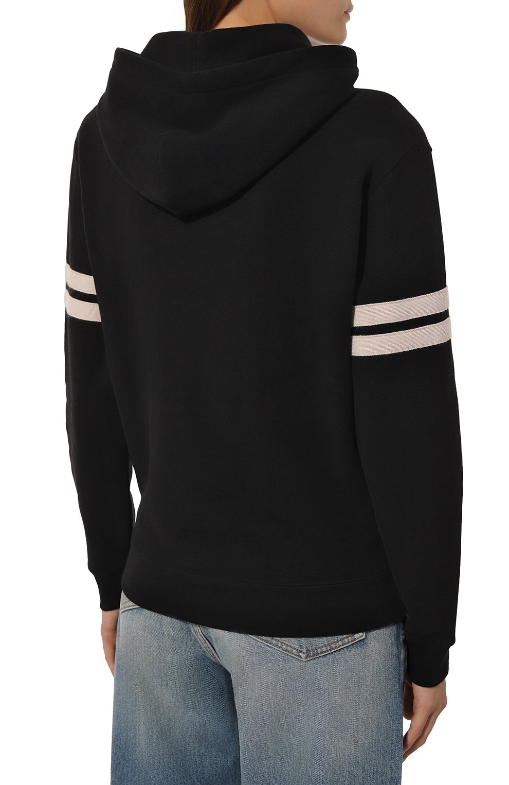 Хлопковое худи SAINT LAURENT, арт. 757076/Y36SW, фото 4