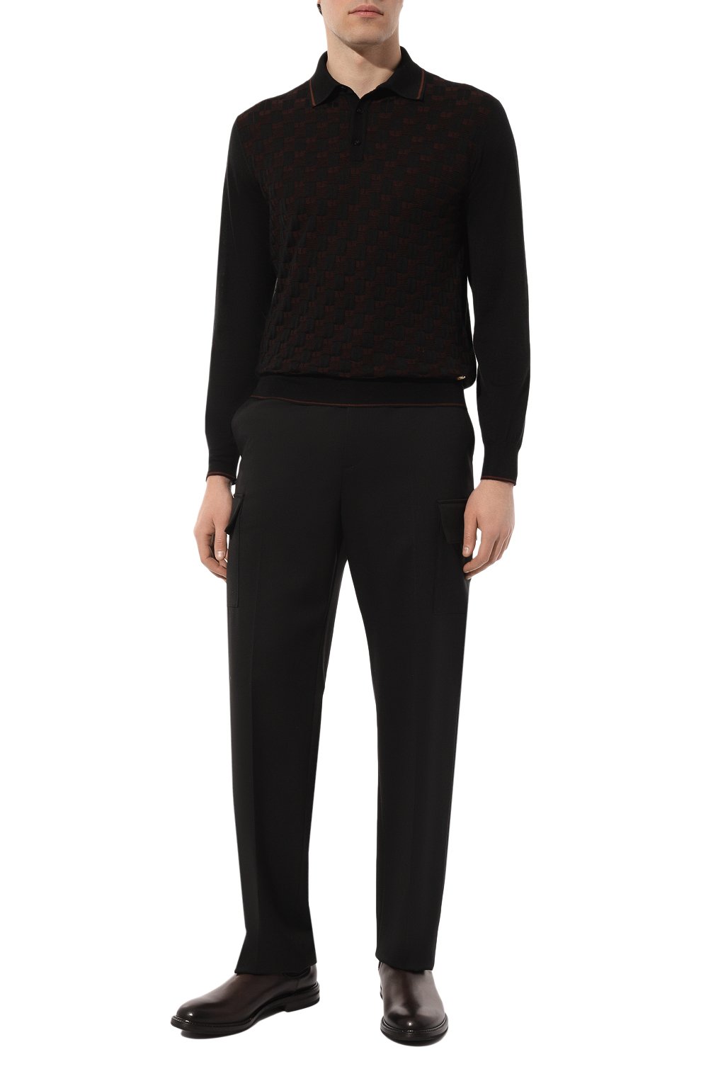 Поло из кашемира и шелка STEFANO RICCI, арт. K808067P03/F23377, фото 2