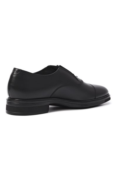 Кожаные оксфорды FRANCESCHETTI черного цвета по цене 51950 руб., арт. 0990001/VIT C0RTINA, фото 4 Кожаные оксфорды FRANCESCHETTI, арт. 0990001/VIT C0RTINA, фото 4