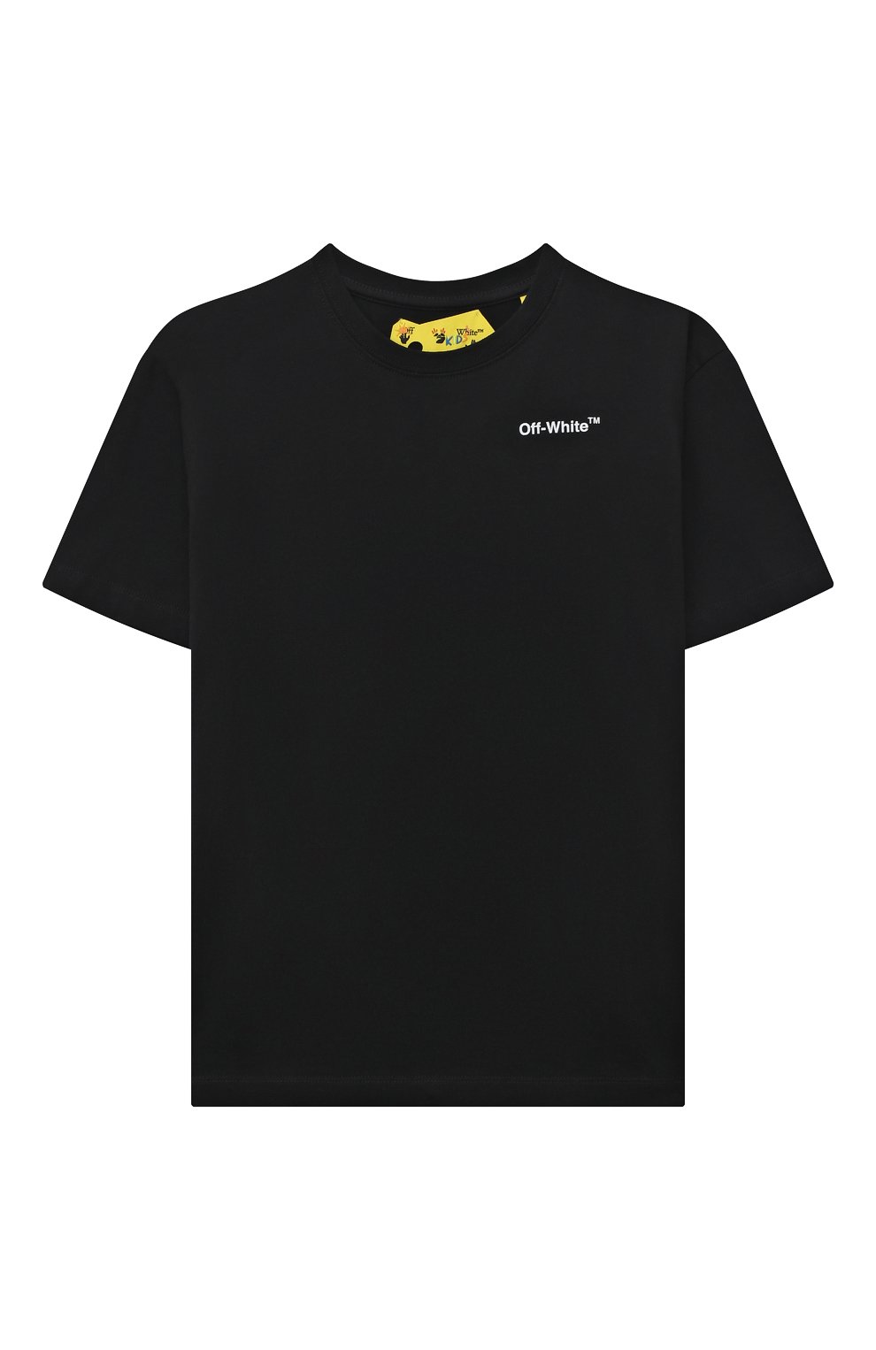 Хлопковая футболка OFF-WHITE, арт. OBAA005C99JER0011018, фото 1