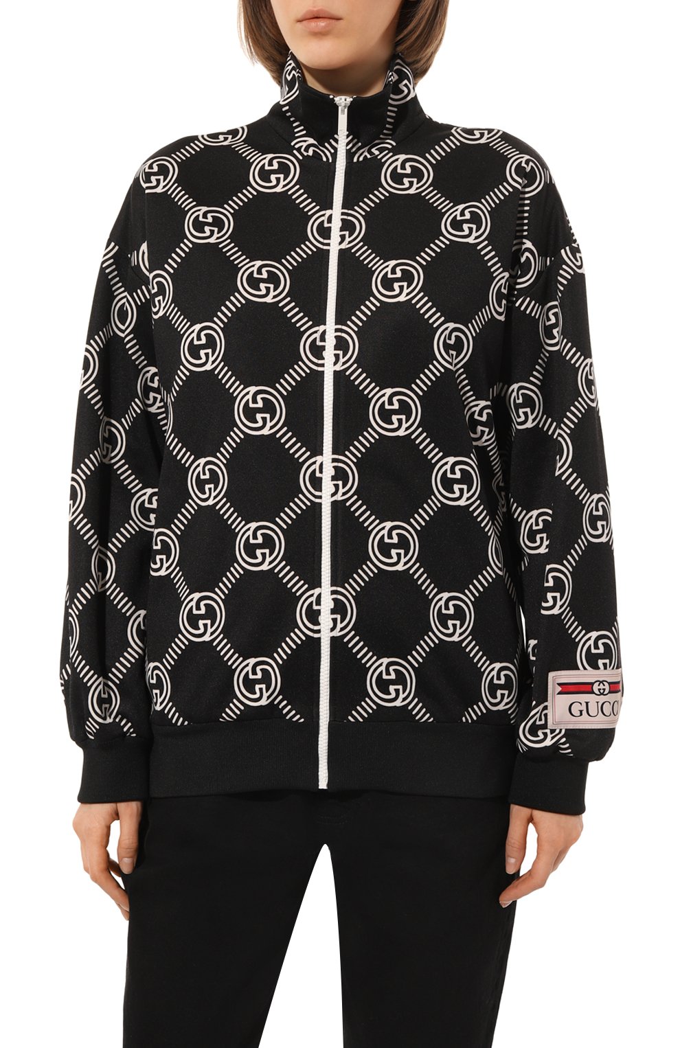 Толстовка GUCCI черного цвета по цене 180000 руб., арт. 681271 XJD1I, фото 3 Толстовка GUCCI, арт. 681271 XJD1I, фото 3
