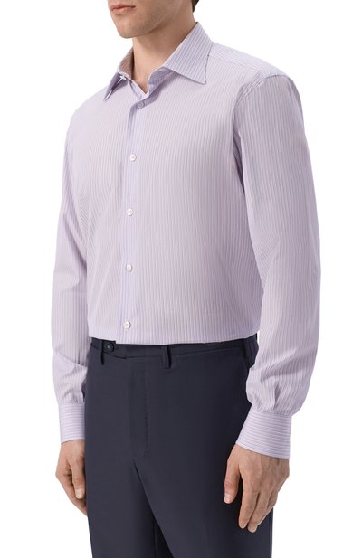 Хлопковая сорочка BRIONI, арт. RCBD0M/PD04C, фото 3