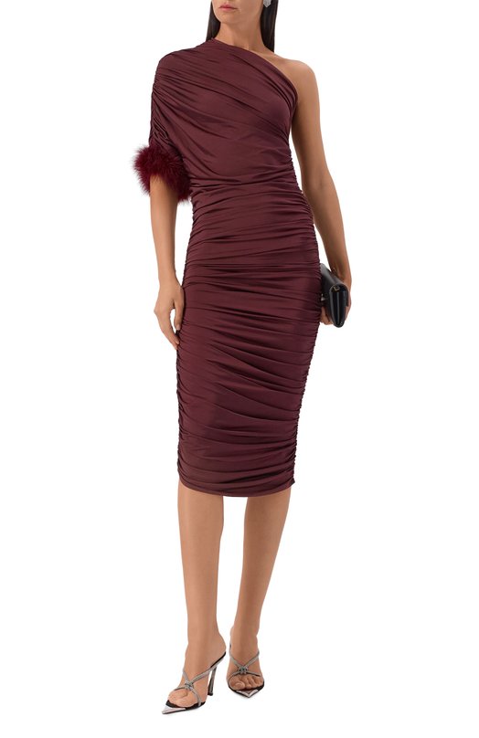 Платье Mugler 25F3R01788688 Бордовый  25F3R01788688 Фото 2
