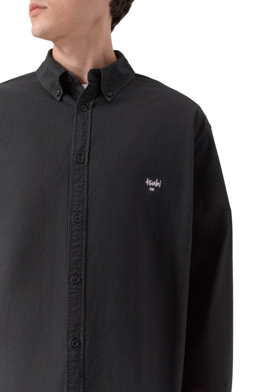Хлопковая рубашка Ksubi MPF25SH014 Чёрный  MPF25SH014 Фото 5