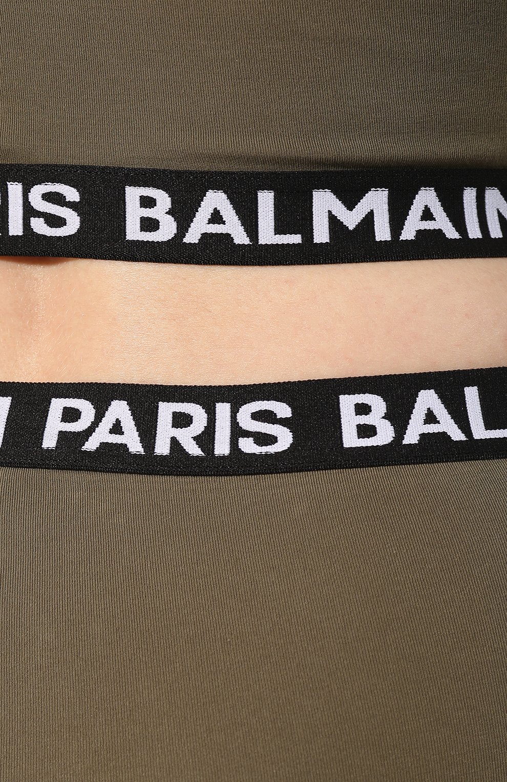 Хлопковые легинсы BALMAIN, арт. BPN095010, фото 5