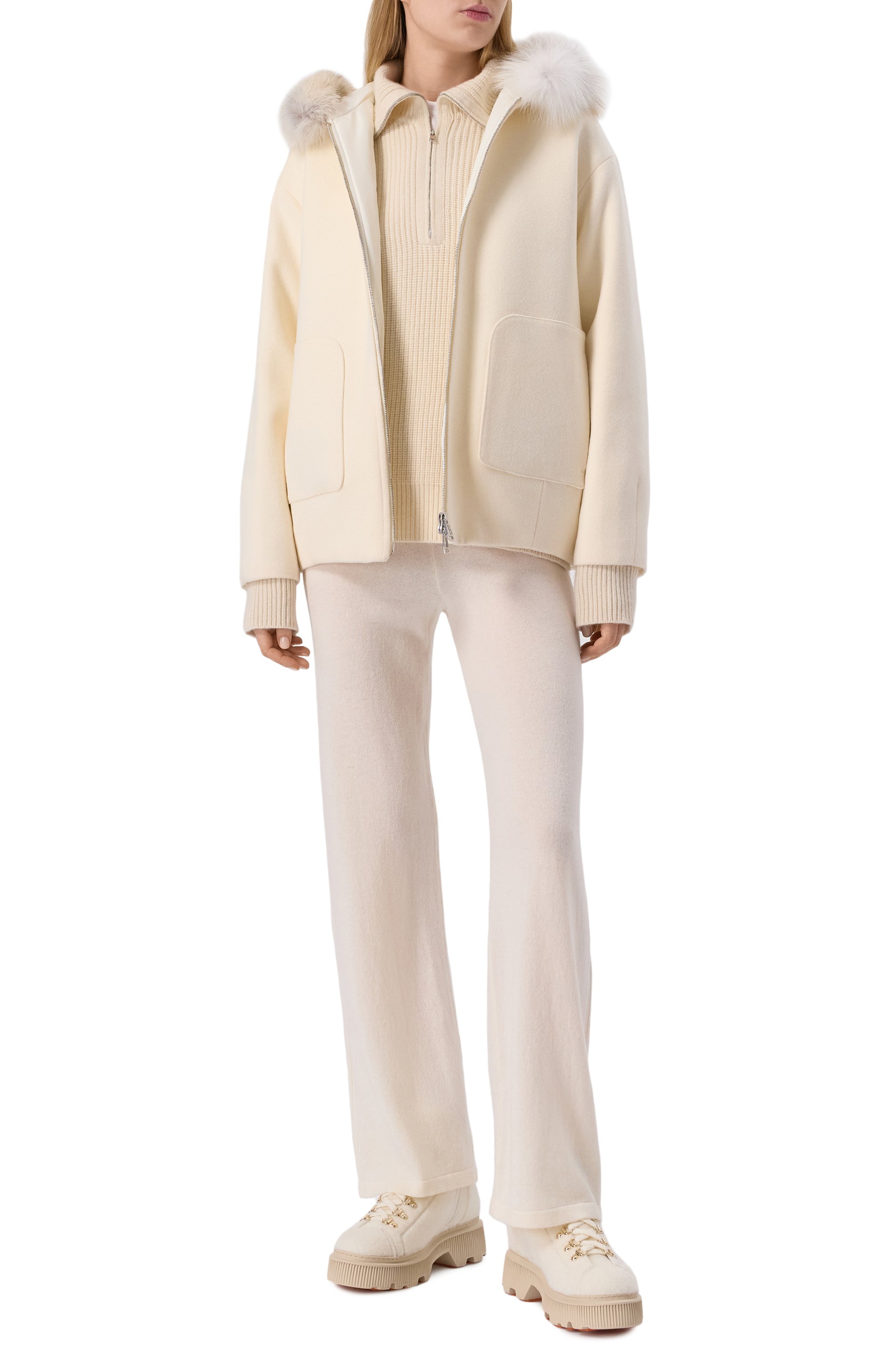 Брюки из кашемира и шелка MVST, арт. WF60-1045MU, фото 2