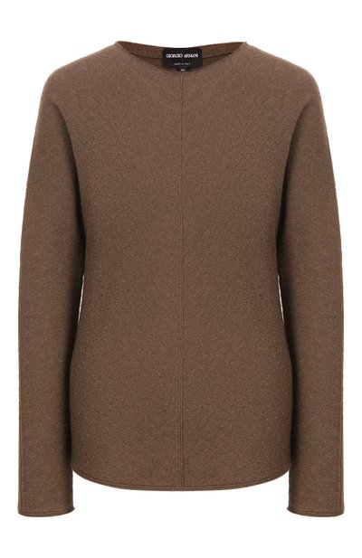 Женский пуловер  из кашемира и шелка GIORGIO ARMANI, арт. GW004240/AF17758