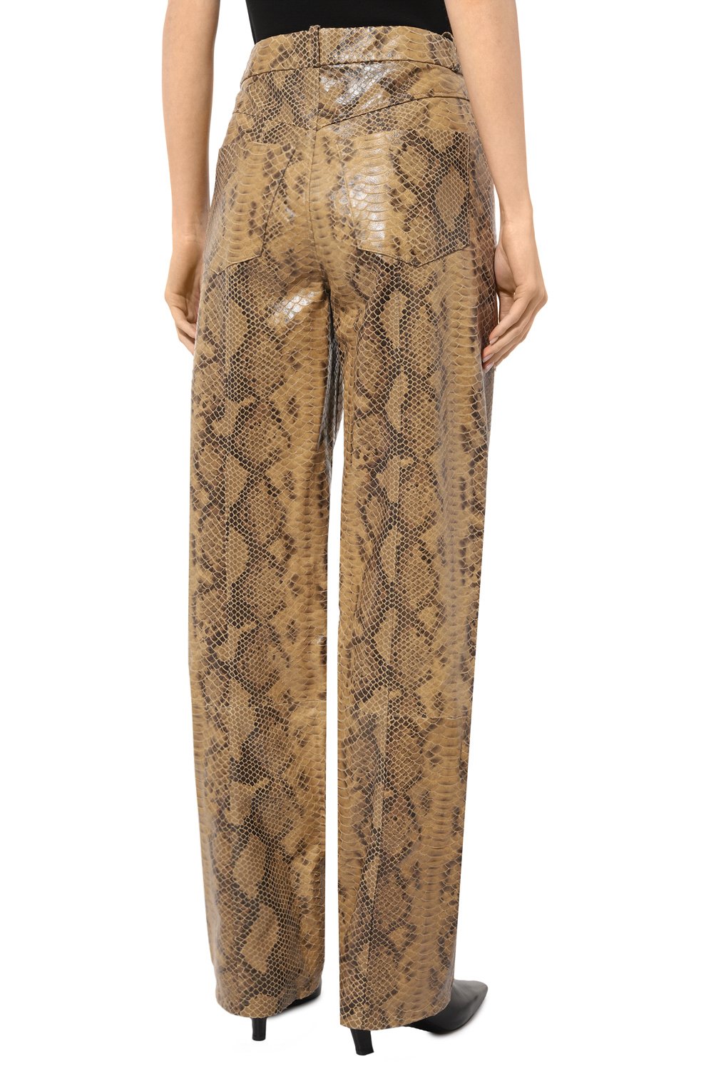 Кожаные брюки ZEYNEP ARCAY, арт. FW24PN07, фото 4