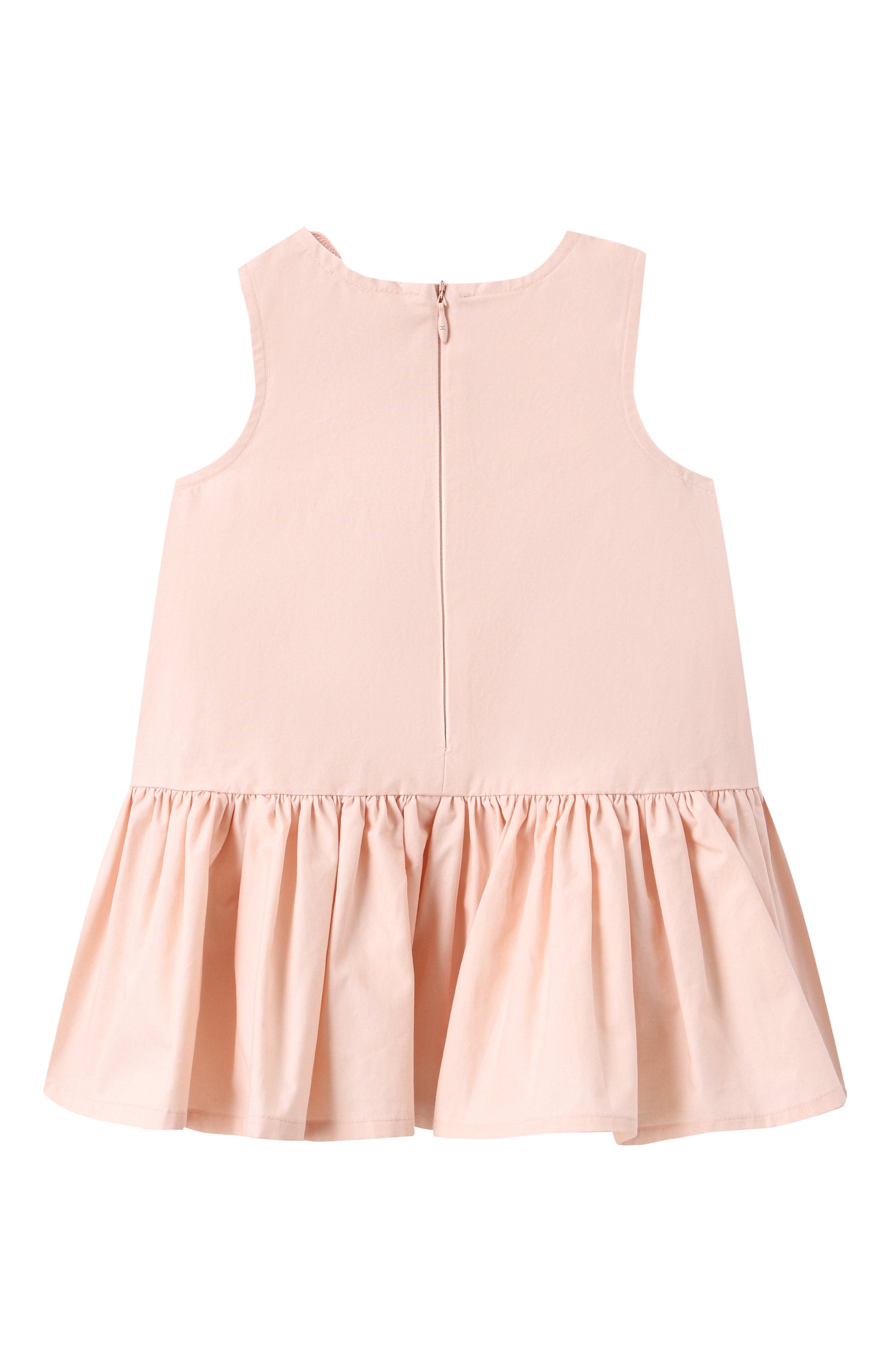 Хлопковое платье ELISABETTA FRANCHI LA MIA BAMBINA, арт. EGAB2090/CA235, фото 2