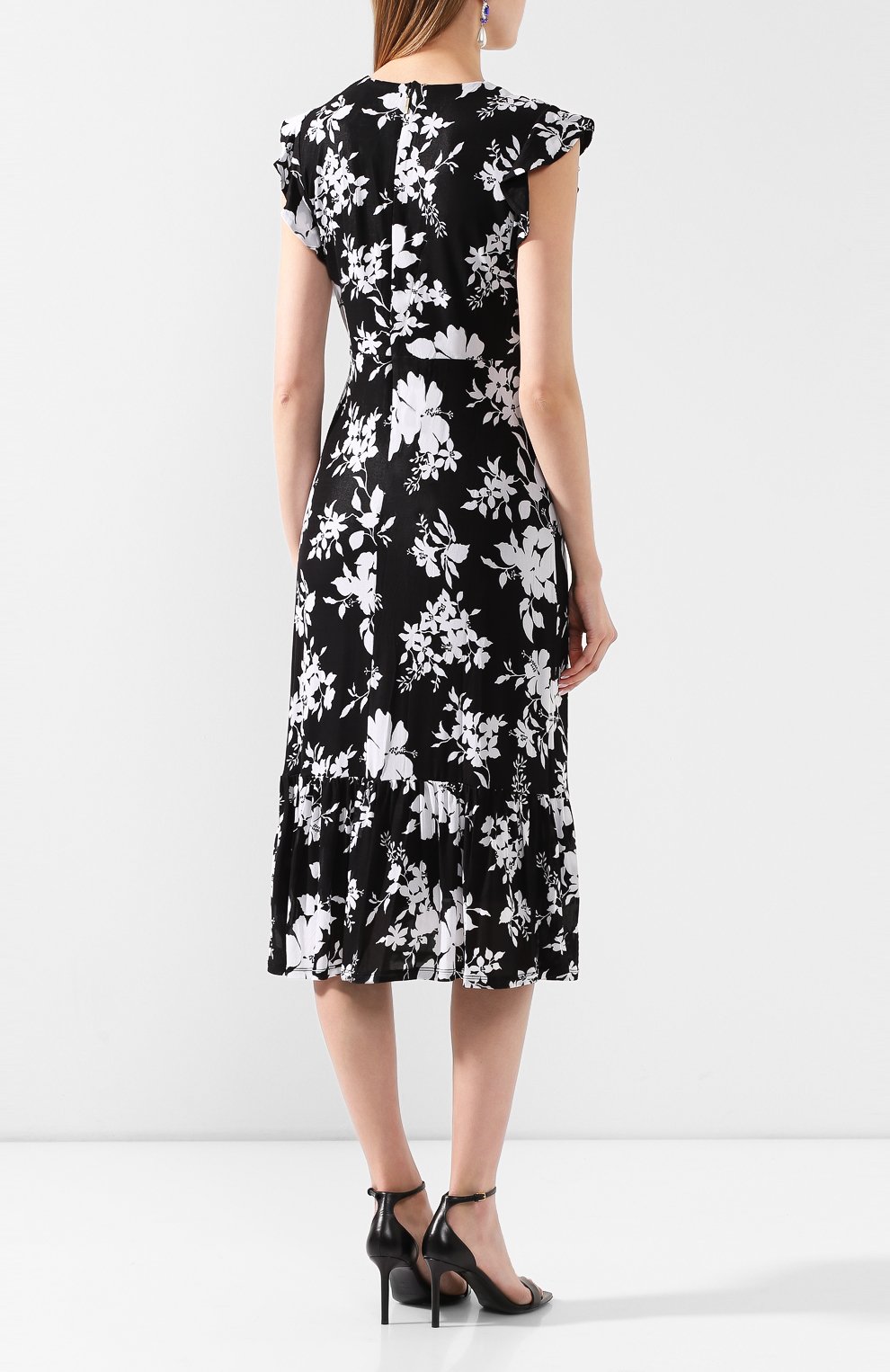 Платье из вискозы MICHAEL MICHAEL KORS, арт. MH98ZE5D9G, фото 4