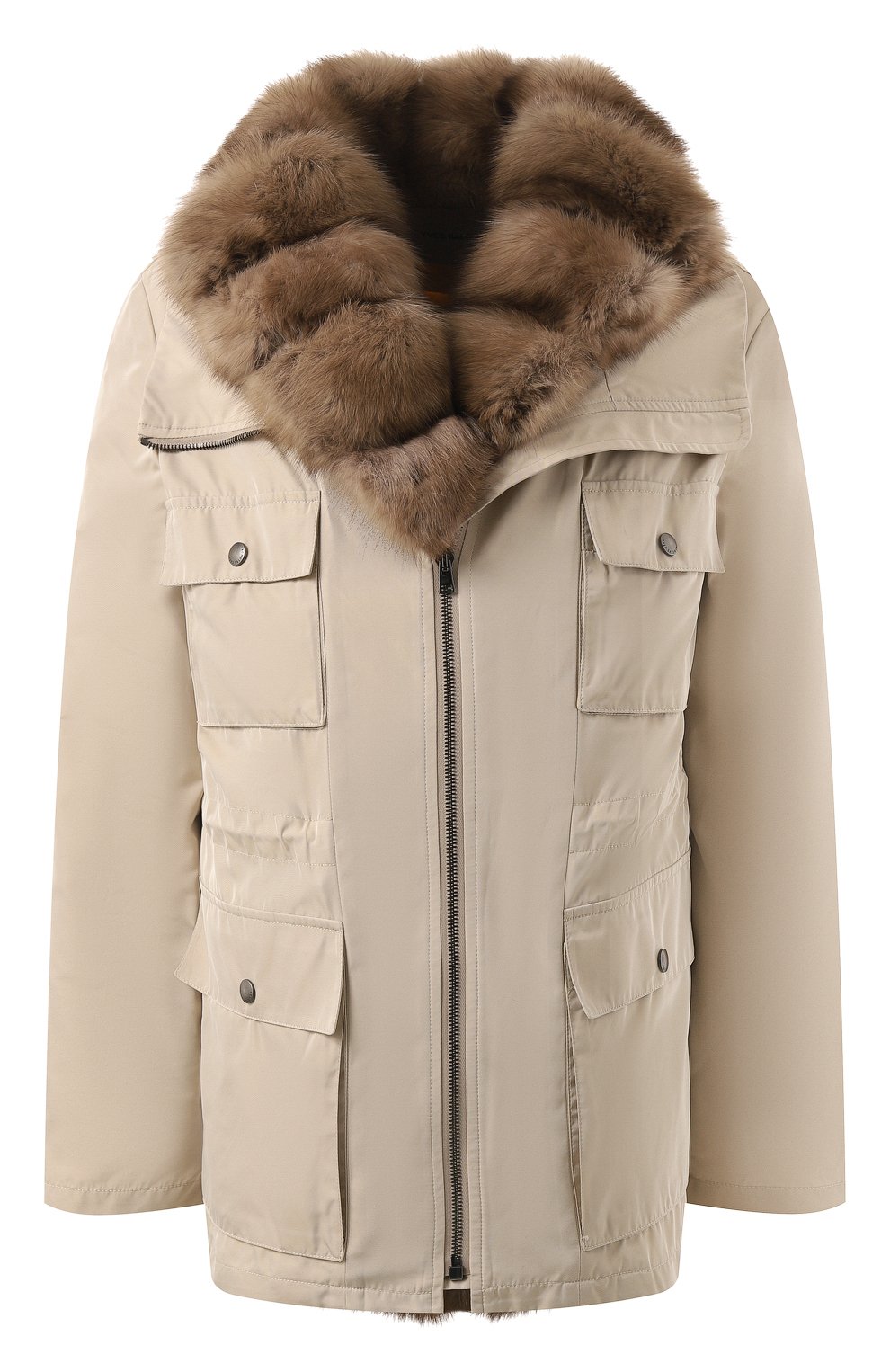 Двусторонняя парка с меховой отделкой YVES SALOMON, арт. 20WYV05371ZIRV_, фото 1