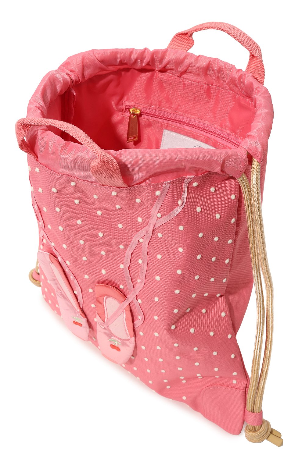 Текстильный рюкзак JEUNE PREMIER розового цвета по цене 8390 руб., арт. Ci023203, фото 3 Текстильный рюкзак JEUNE PREMIER, арт. Ci023203, фото 3