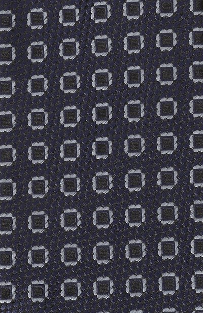 Шелковый галстук ZEGNA темно-синего цвета по цене 26350 руб., арт. 1P8/Z8D81TA8, фото 4 Шелковый галстук ZEGNA, арт. 1P8/Z8D81TA8, фото 4