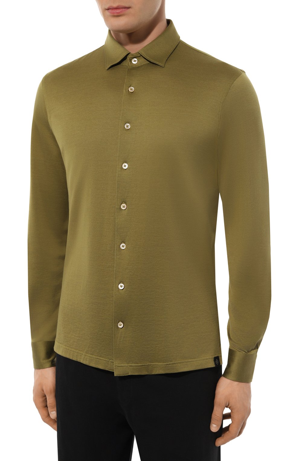 Рубашка из шелка и хлопка GRAN SASSO, арт. 60114/78400, фото 3