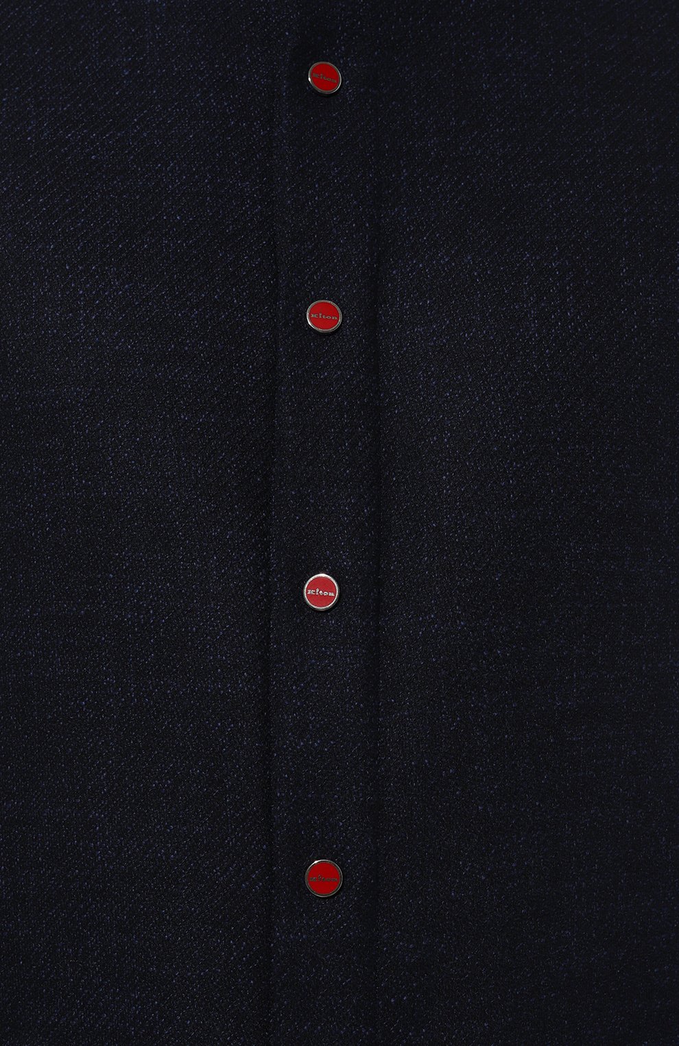 Рубашка из шерсти и шелка KITON, арт. UMCPETEK0170E04, фото 5