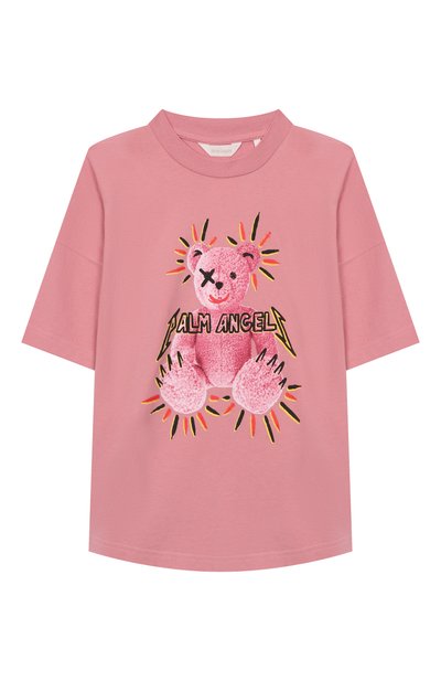Хлопковая футболка PALM ANGELS, арт. PGAA001F25JER002