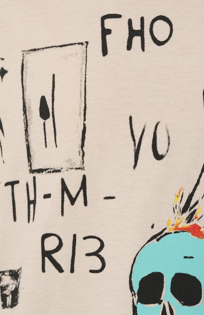 Хлопковая футболка R13, арт. R13WK141-111AL, фото 5