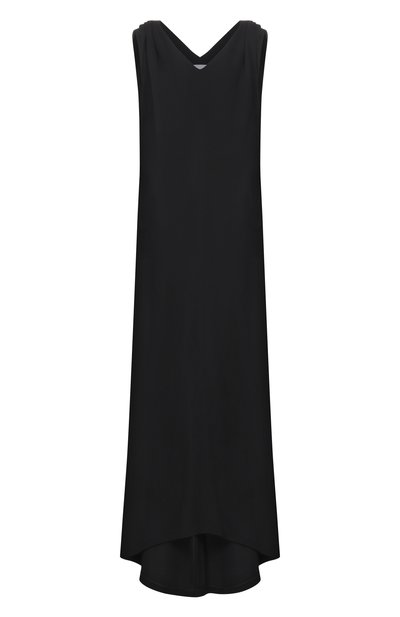 Женское платье из шелка и шерсти BALENCIAGA, арт. 872518/TUT14