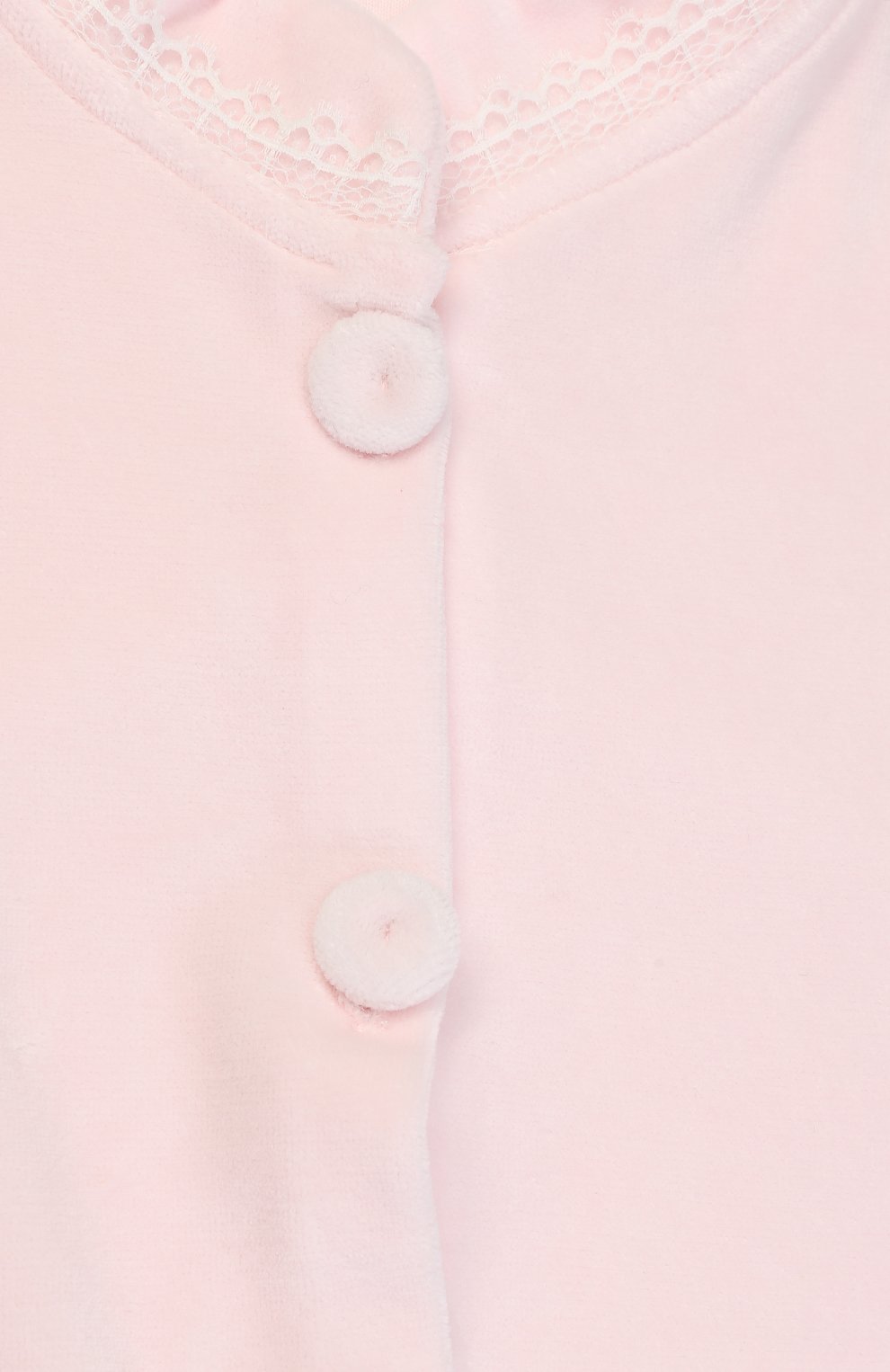 Хлопковый халат с кружевной отделкой LA PERLA, арт. 54750/8A-14A, фото 3