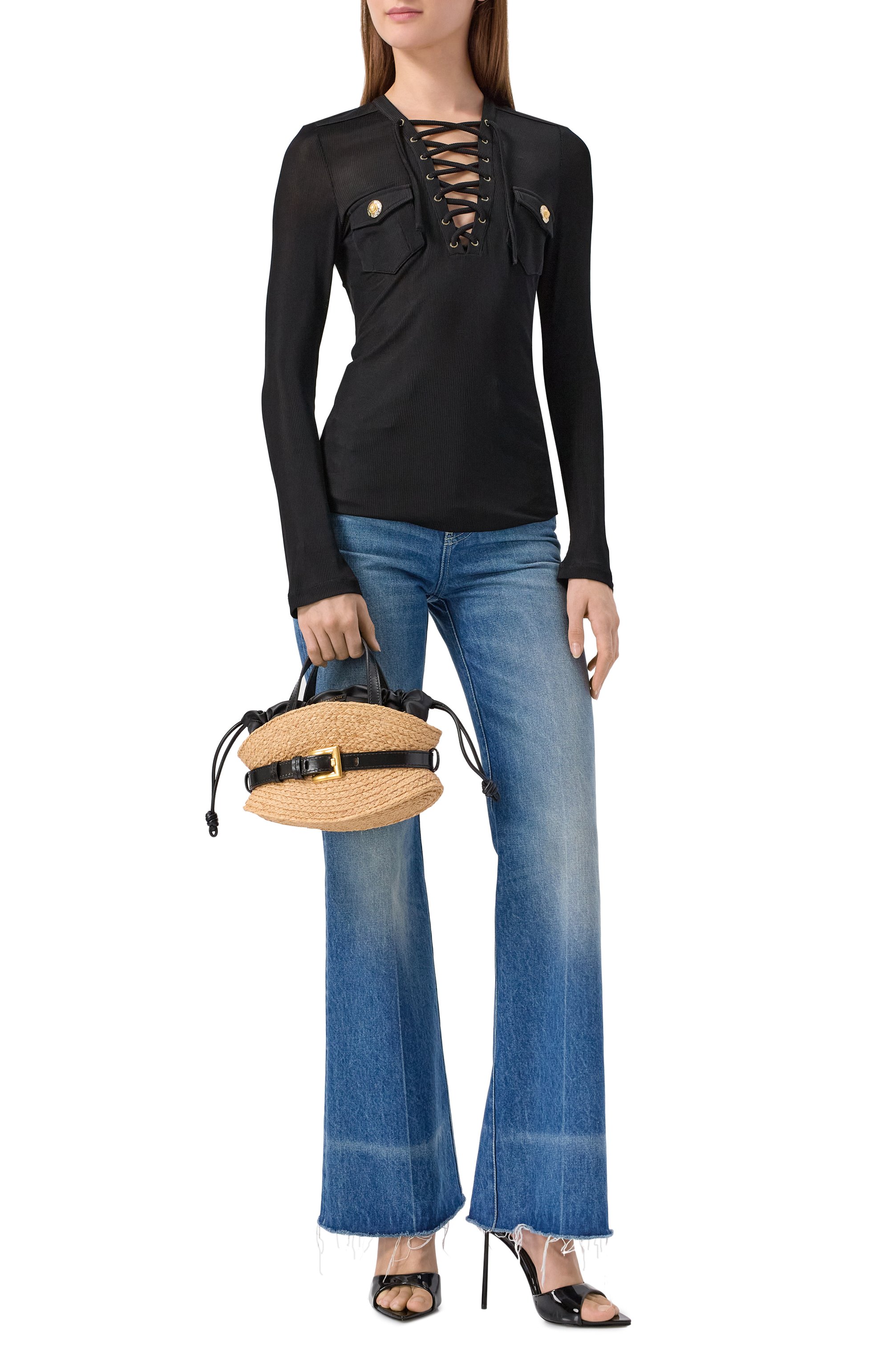 Сумка shuffle mini BALMAIN, арт. FN1DP017/TRB0, фото 7