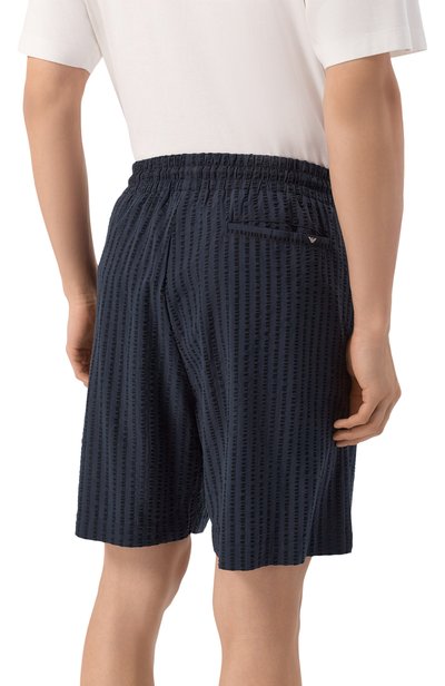 Шорты из лиоцелла и хлопка EMPORIO ARMANI, арт. EM000683/AF20430, фото 4