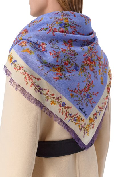 Шаль из кашемира и шелка VALENTINO, арт. 8W0EB104/NQZ, фото 2