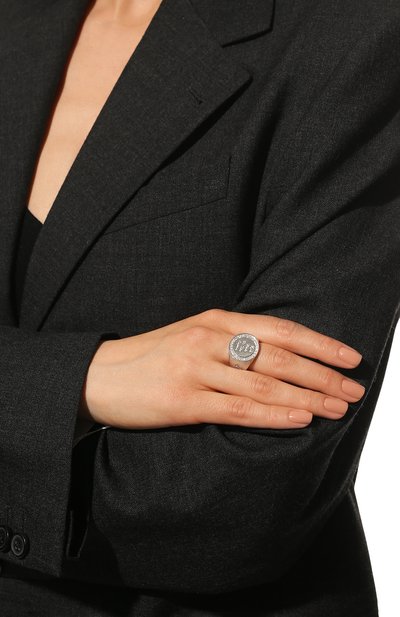 Кольцо LEVASHOVAELAGINA серебряного цвета по цене 19000 руб., арт. rich/r, фото 2 Кольцо LEVASHOVAELAGINA, арт. rich/r, фото 2