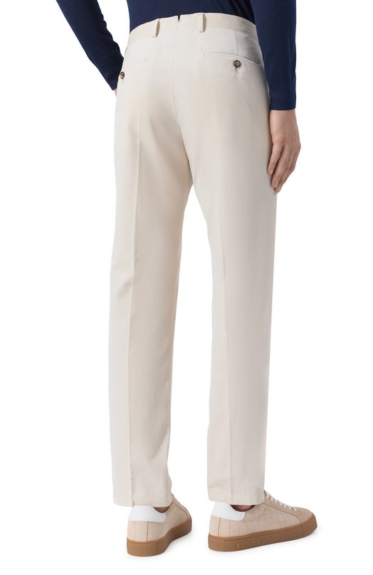 Хлопковые брюки Windsor 13 SILVI 10015954 Бежевый  13 SILVI 10015954 Фото 4