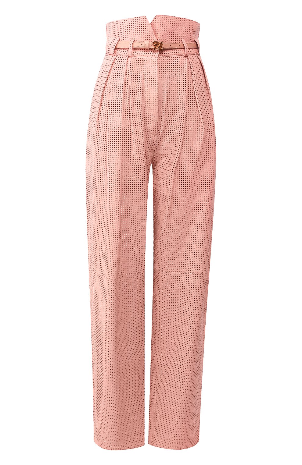 Кожаные брюки FENDI, арт. FPP896 A5XN, фото 1