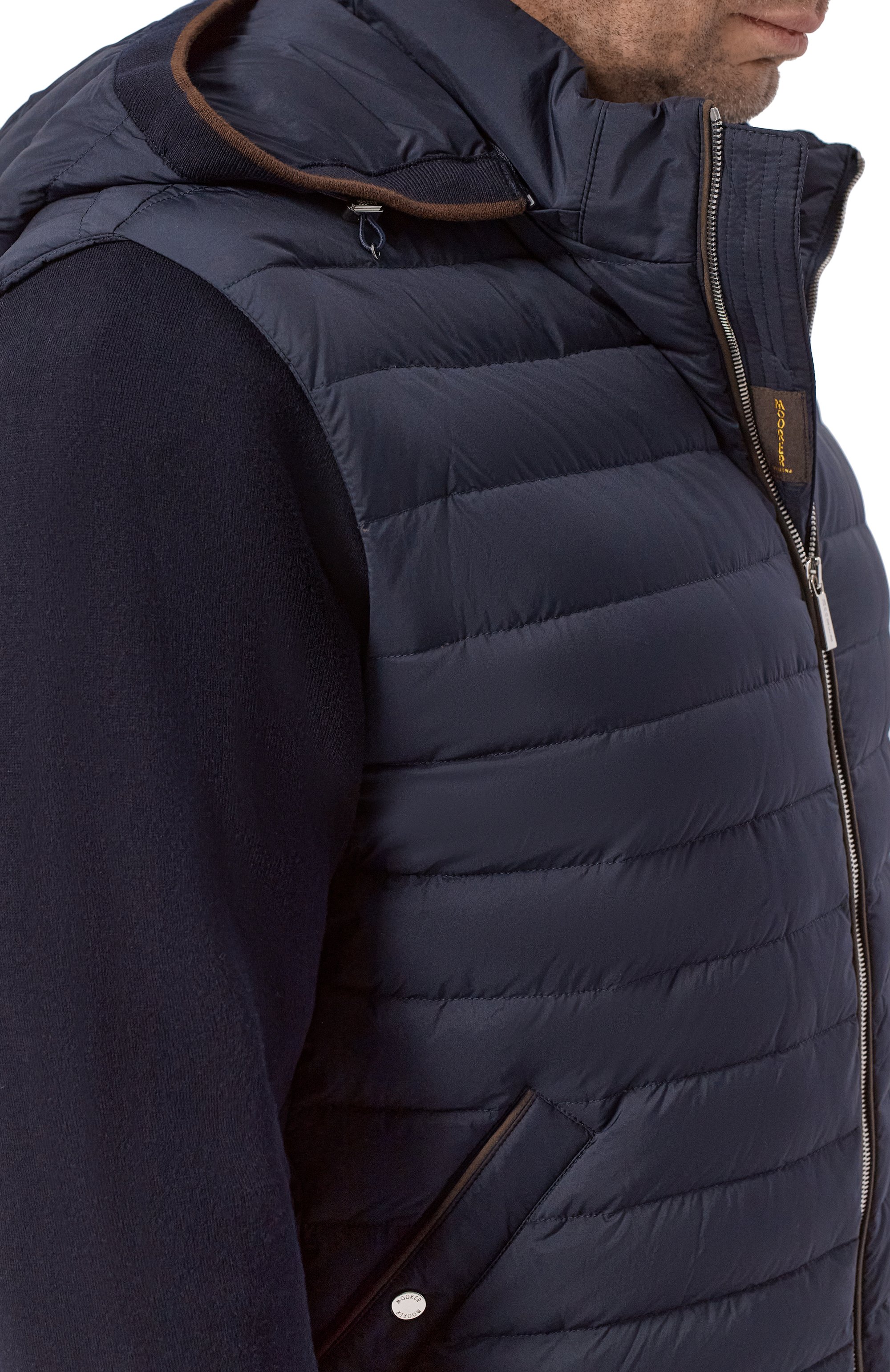 Комбинированная куртка alessio-s3l MOORER, арт. ALESSI0/S3L, фото 5