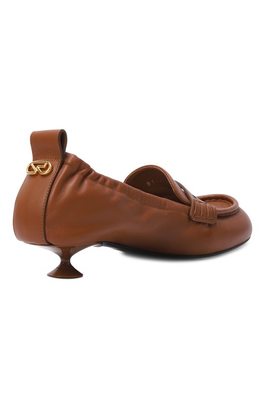 Кожаные туфли Orb 25 Sergio Rossi B14820/MMVN13 Коричневый  B14820/MMVN13 Фото 5
