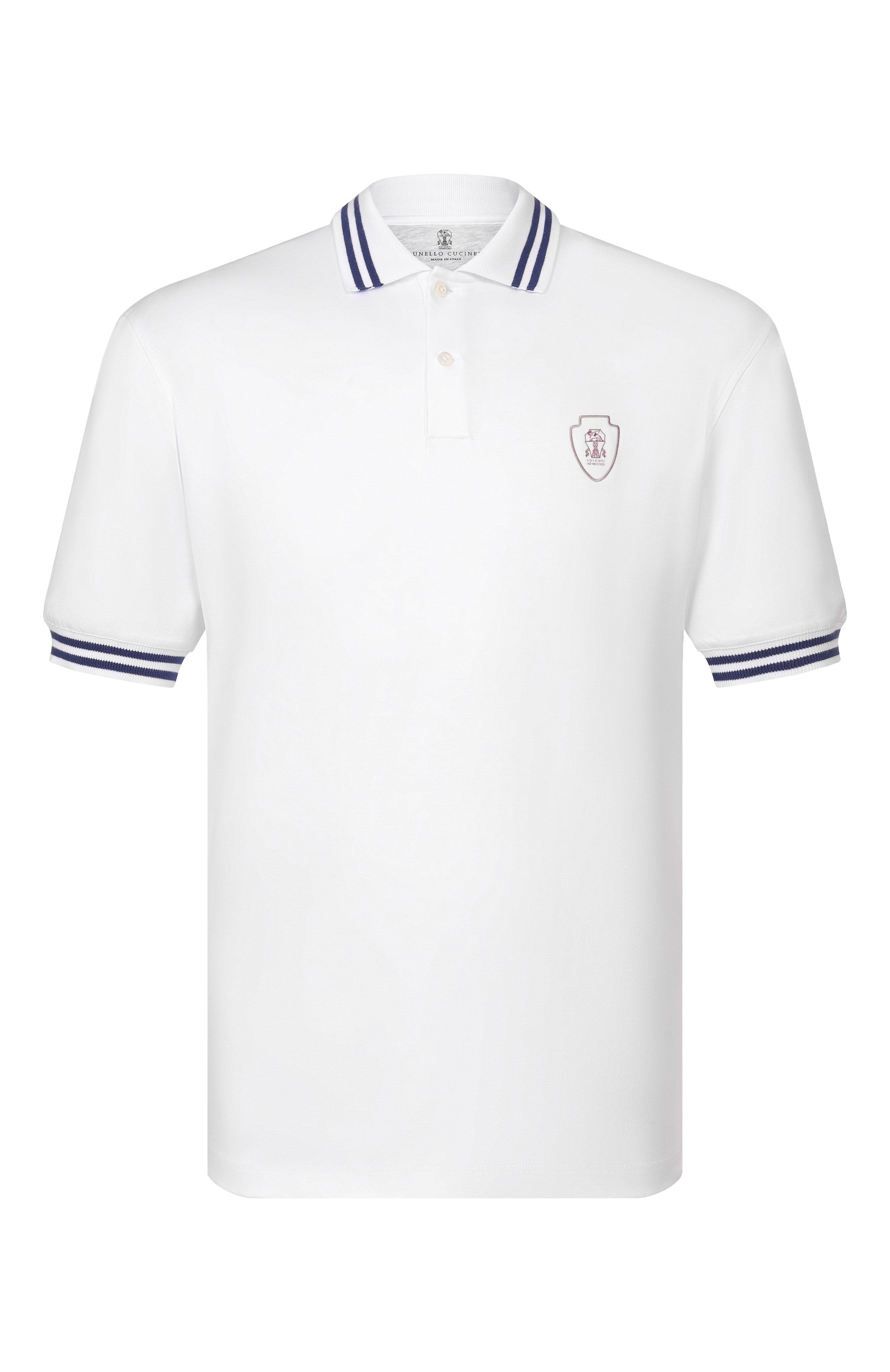 Хлопковое поло BRUNELLO CUCINELLI, арт. M0B133940T, фото 1