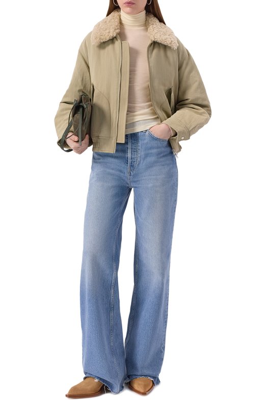 Водолазка Agolde A72381618 Кремовый  A72381618 Фото 2