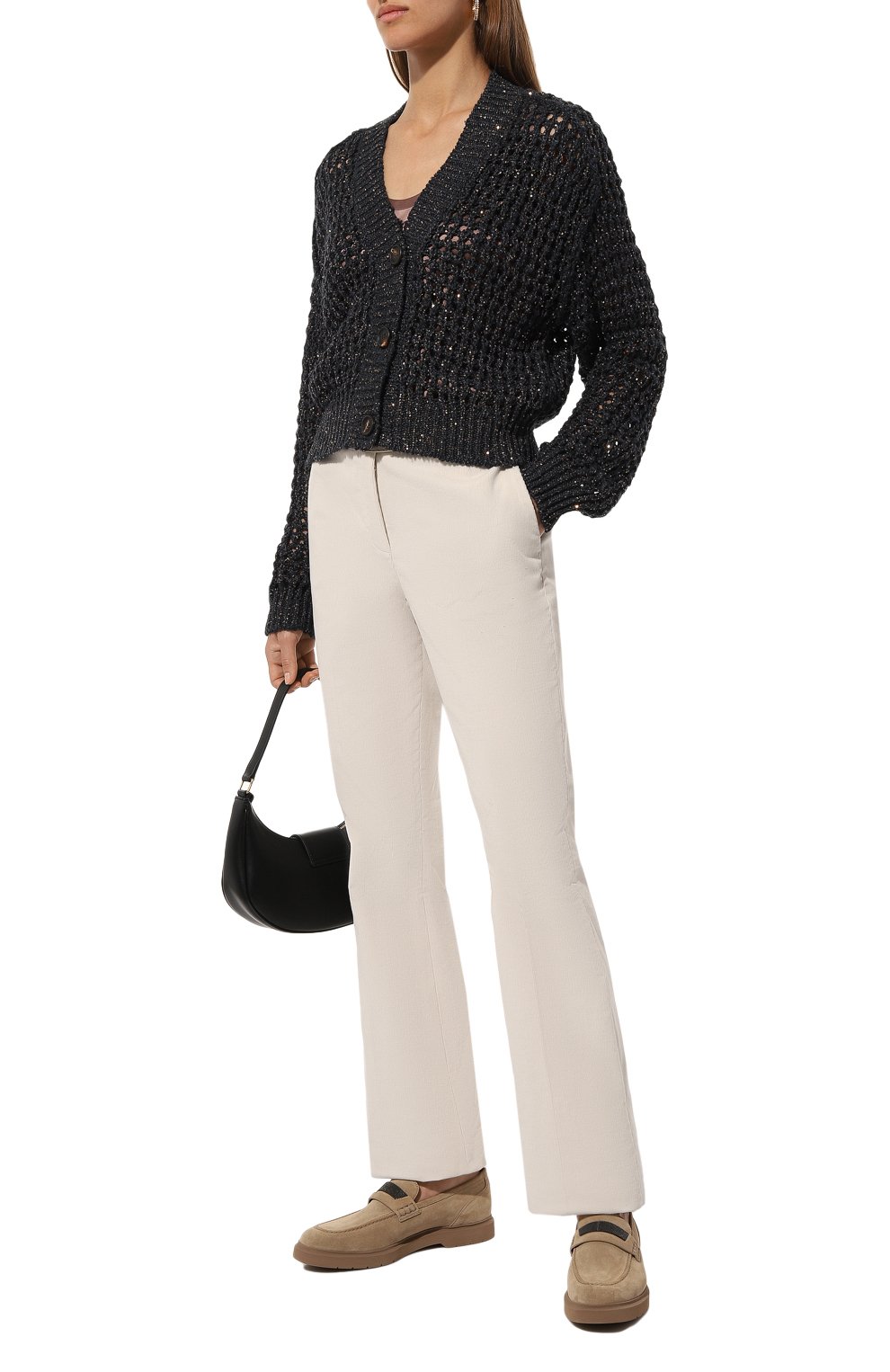 Замшевые лоферы BRUNELLO CUCINELLI, арт. MZSFGBP120, фото 2