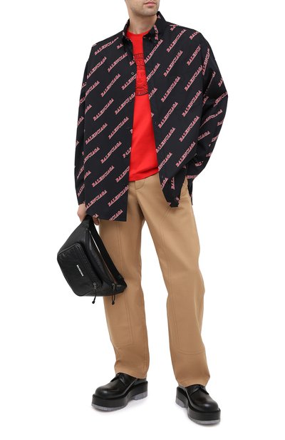 Хлопковая рубашка BALENCIAGA, арт. 627023/TILR8, фото 2