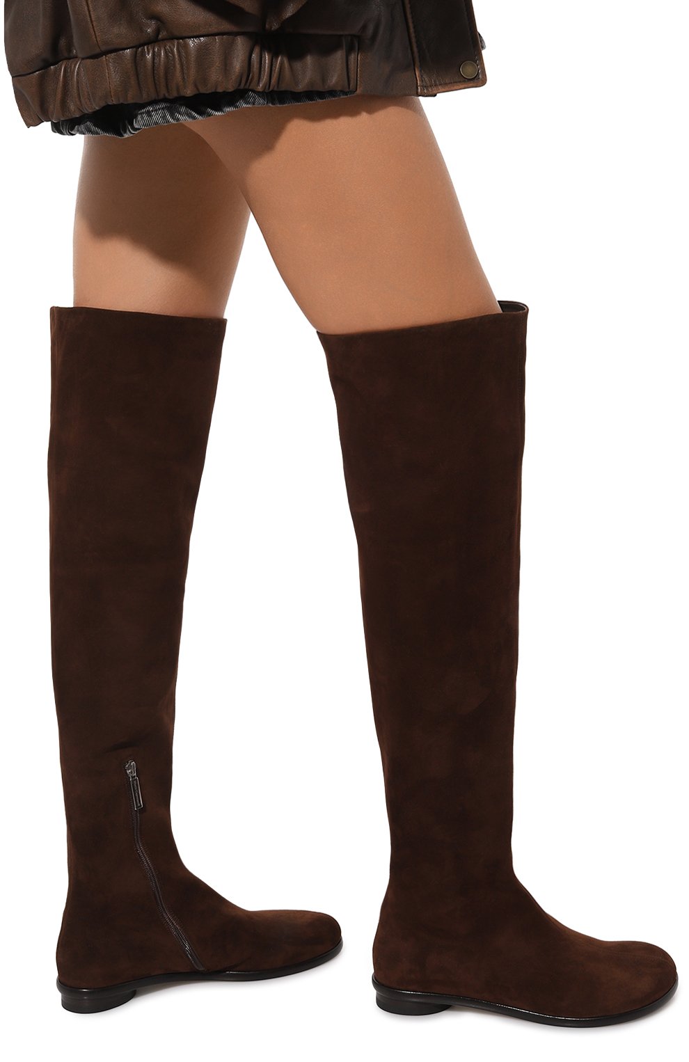 Замшевые ботфорты kumiko MATTIA CAPEZZANI, арт. W414/CAM0SCI0, фото 3