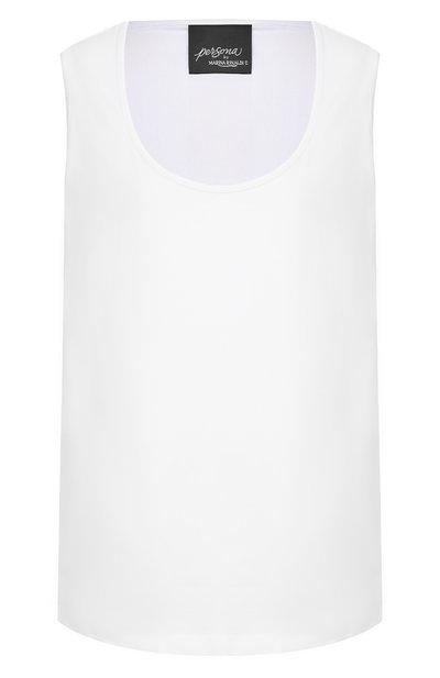 Женский хлопковый топ PERSONA BY MARINA RINALDI, арт. CARB0NE