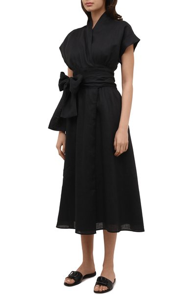 Льняное платье A MERE CO, арт. AMC-RSS22-032BL, фото 3