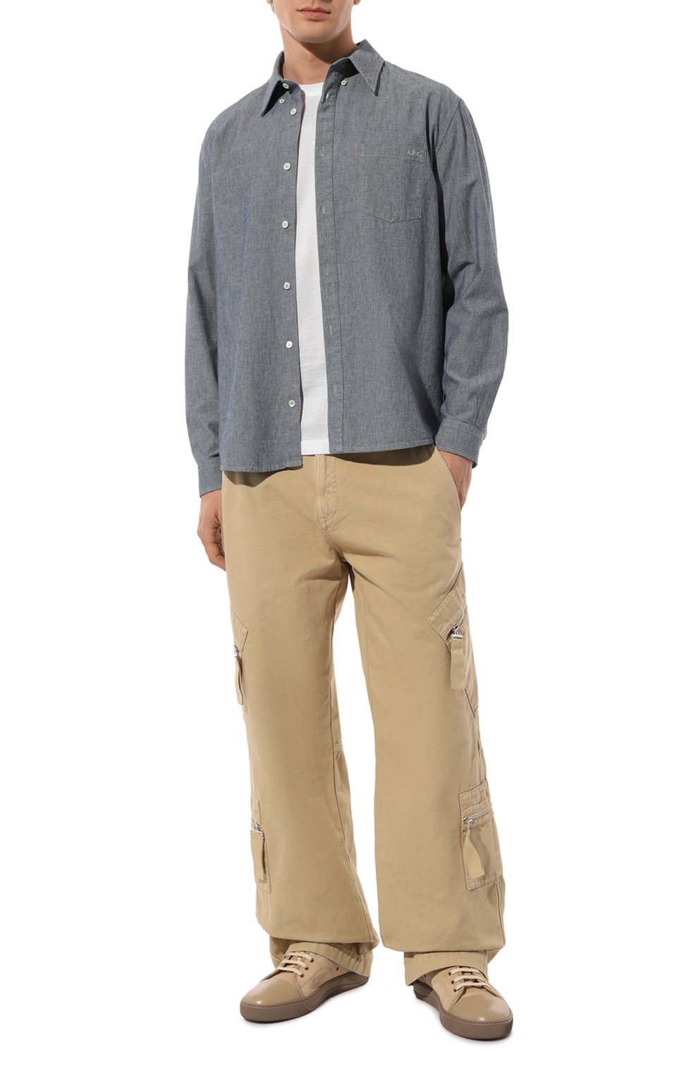 Замшевые кеды dbb1 LANVIN, арт. FM-SKDBB1-ANAP, фото 2