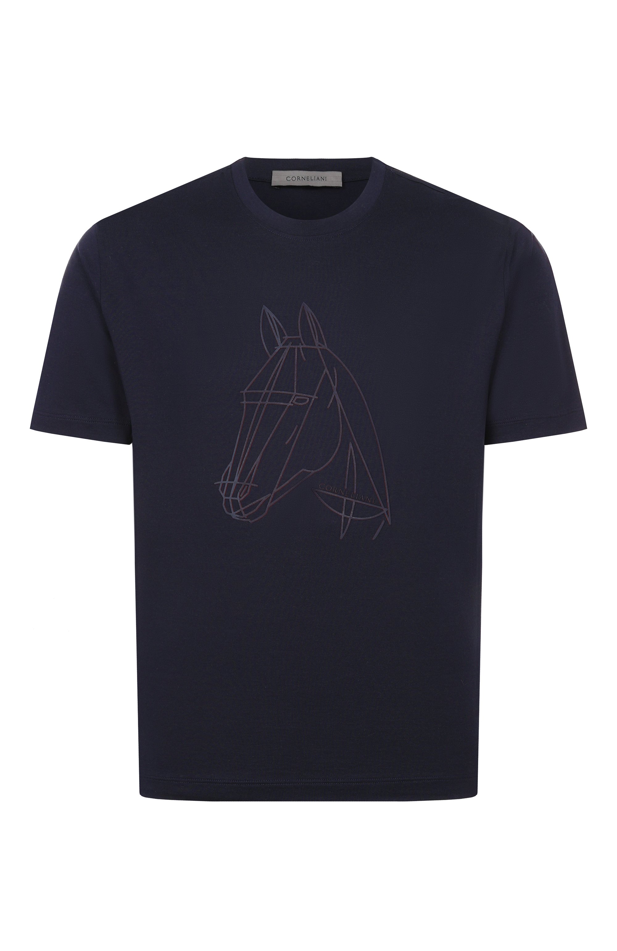 Хлопковая футболка CORNELIANI, арт. 27G593/2725051, фото 1